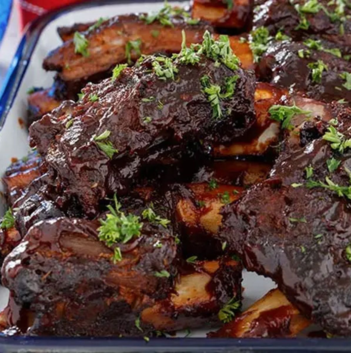 BBQ Ribs with Dry Rub - Sweet Baby Ray's Recipe |  |