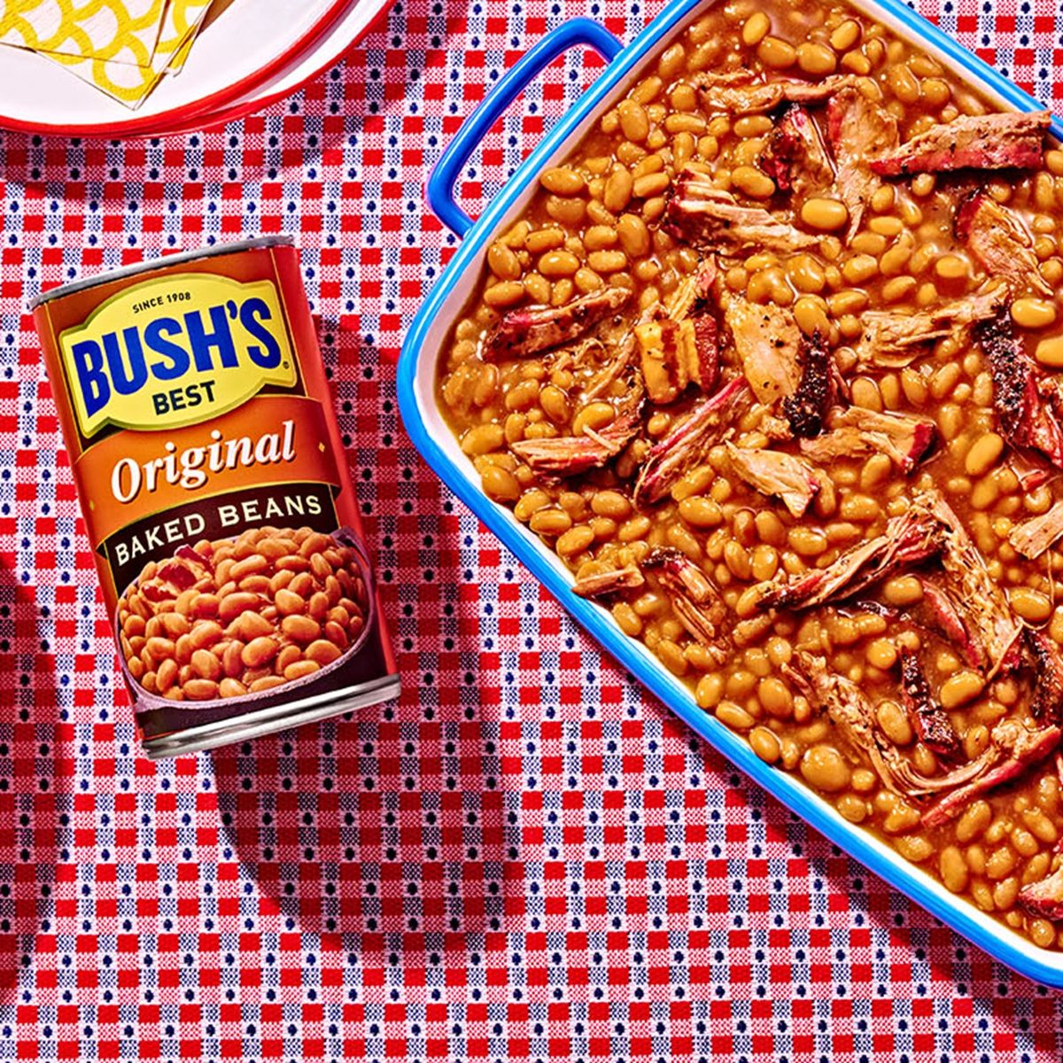 Original Baked Beans with Brisket - Bush's Recipe