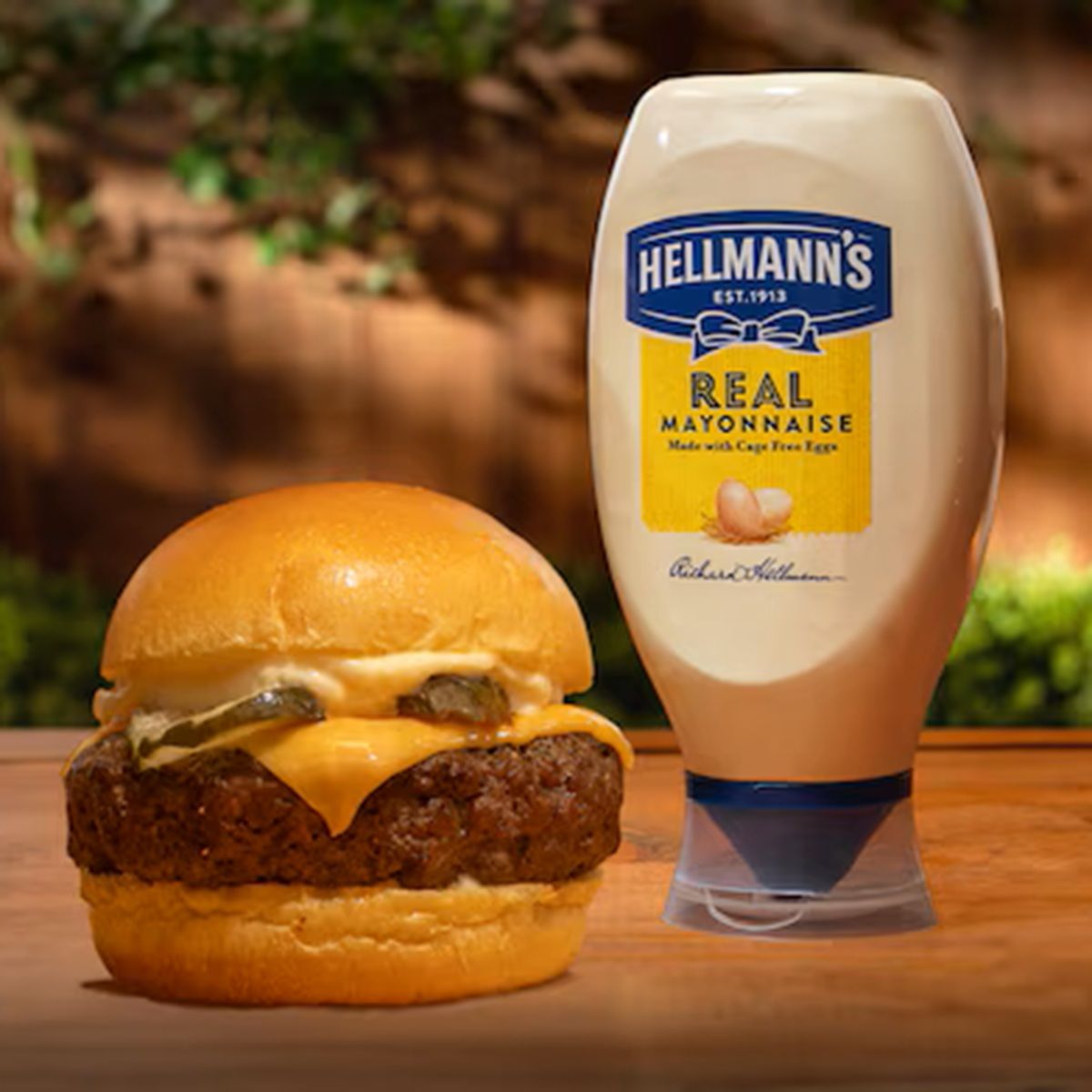 Bayou Burn Burger - Hellmann's Recipe |  |