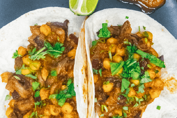 Chickpea Al Pastor Tacos image