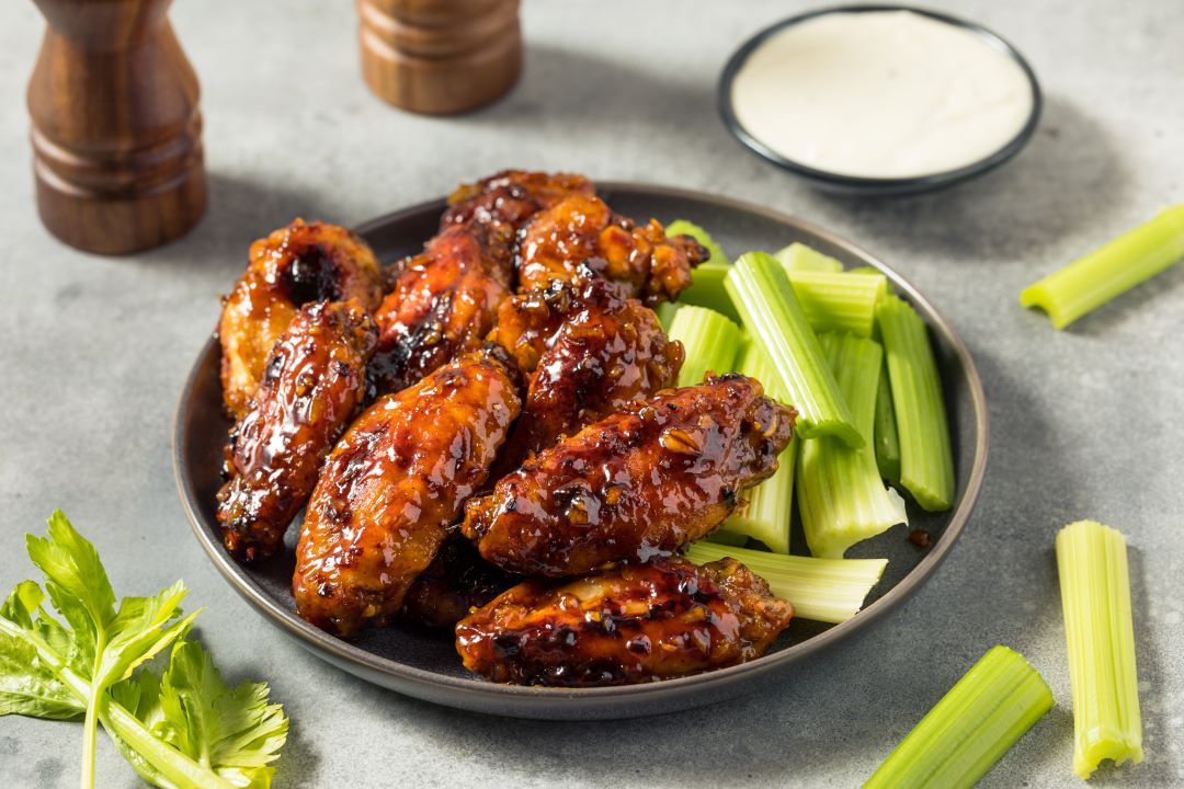 Glazed Apple Chicken Wings image