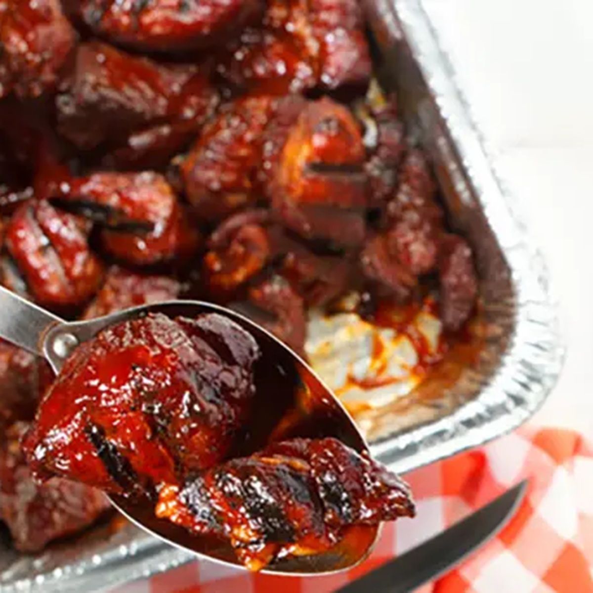 Kansas City Style Pork Burnt Ends - Sweet Baby Ray's Recipe |  |