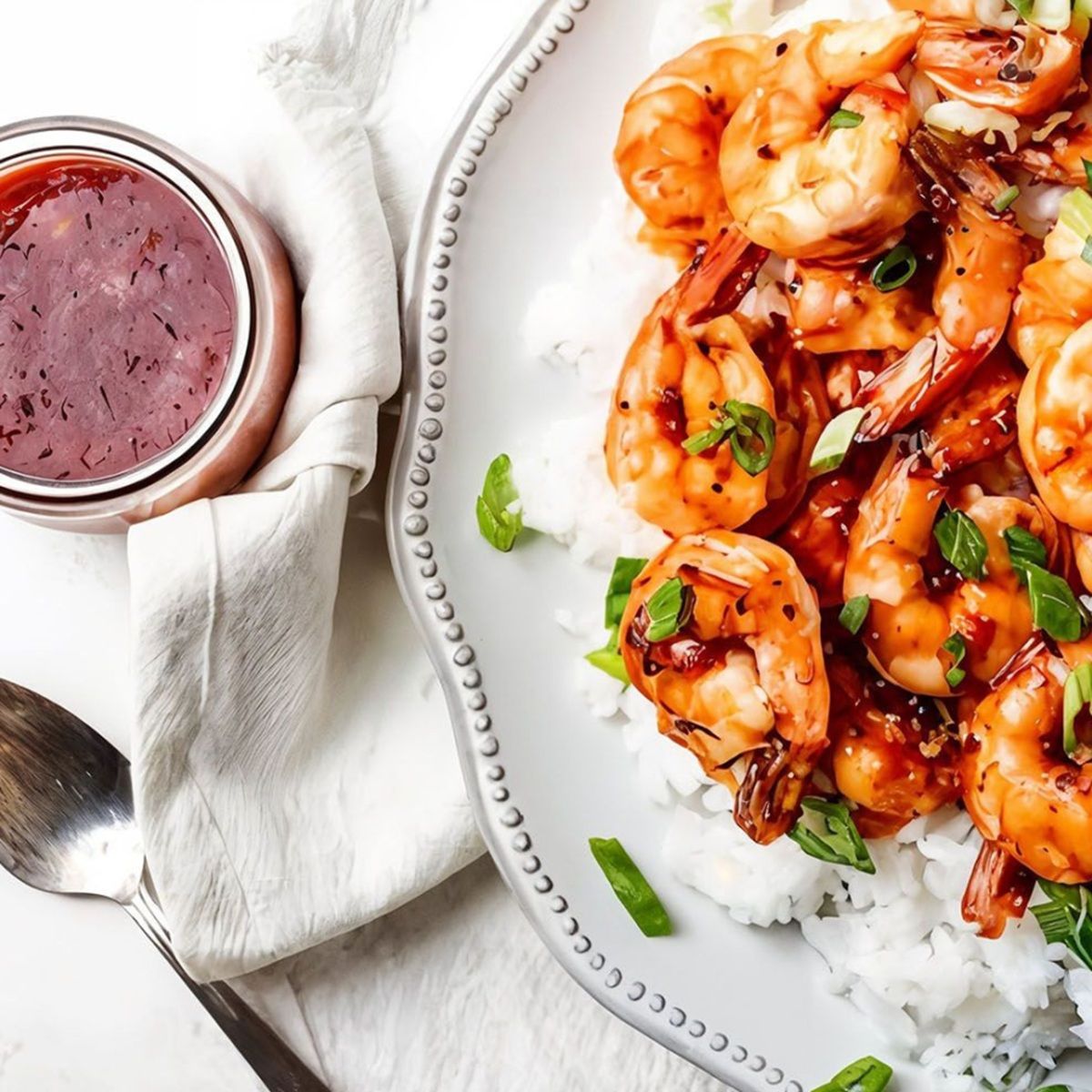 Pineapple Chipotle Barbecue Shrimp - Dole Recipe |  |