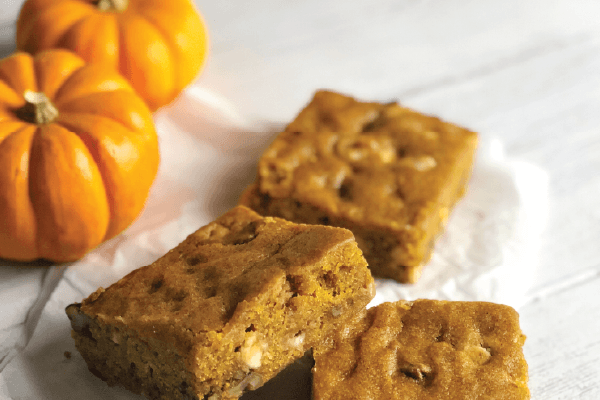 Pumpkin Pecan Blondies image