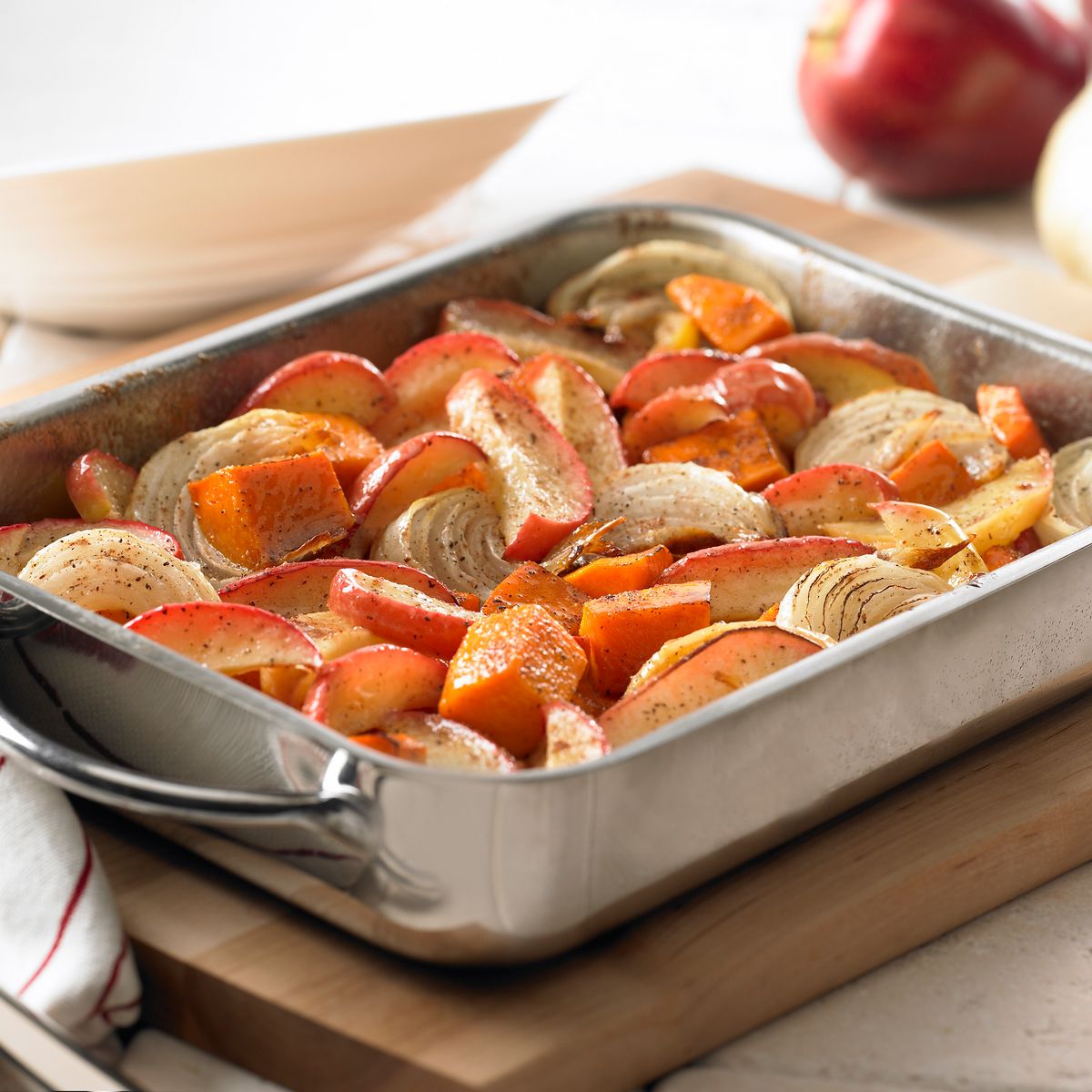Vanilla Glazed Roasted Squash and Apples - McCormick® Recipe |  |