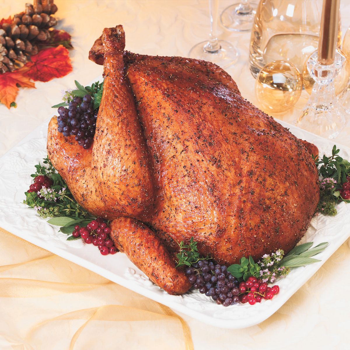 Sage Rubbed Roasted Turkey - McCormick® Recipe |  |