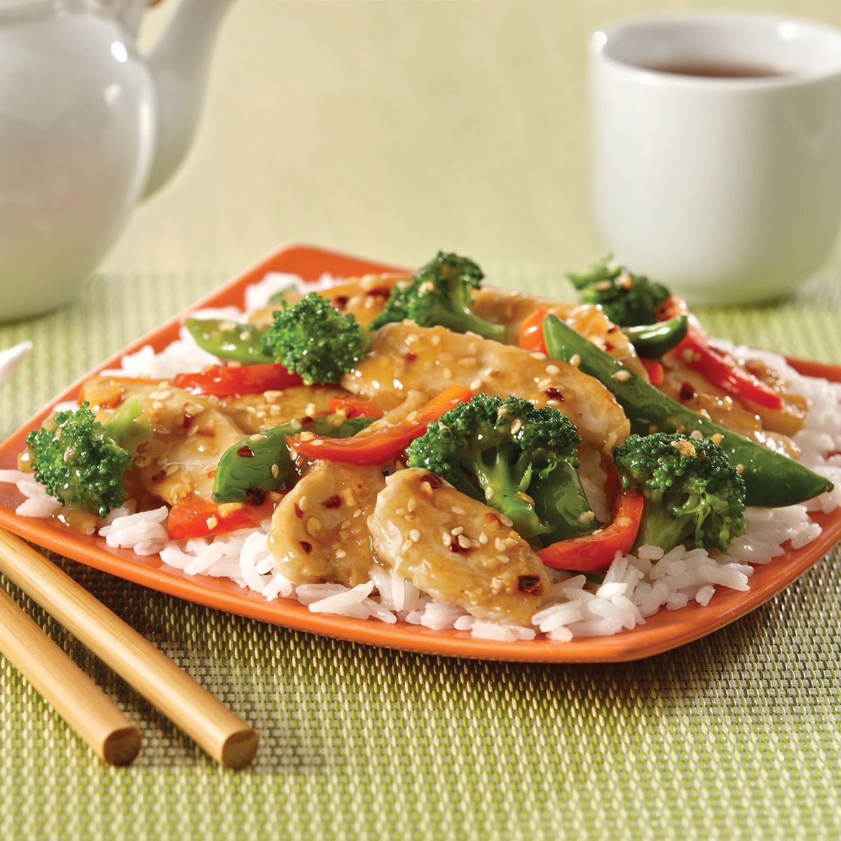 Stir Fry Sesame Chicken And Vegetables - McCormick® Recipe |  |