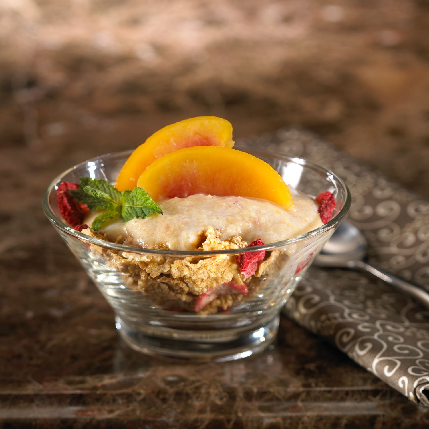 Peach Smoothie Breakfast Recipe |  |