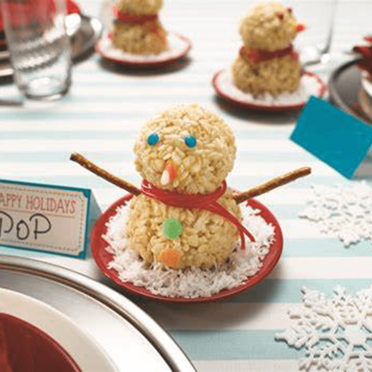 Rice Krispies Treats® Snowmen - Kellogg's Recipe |  |