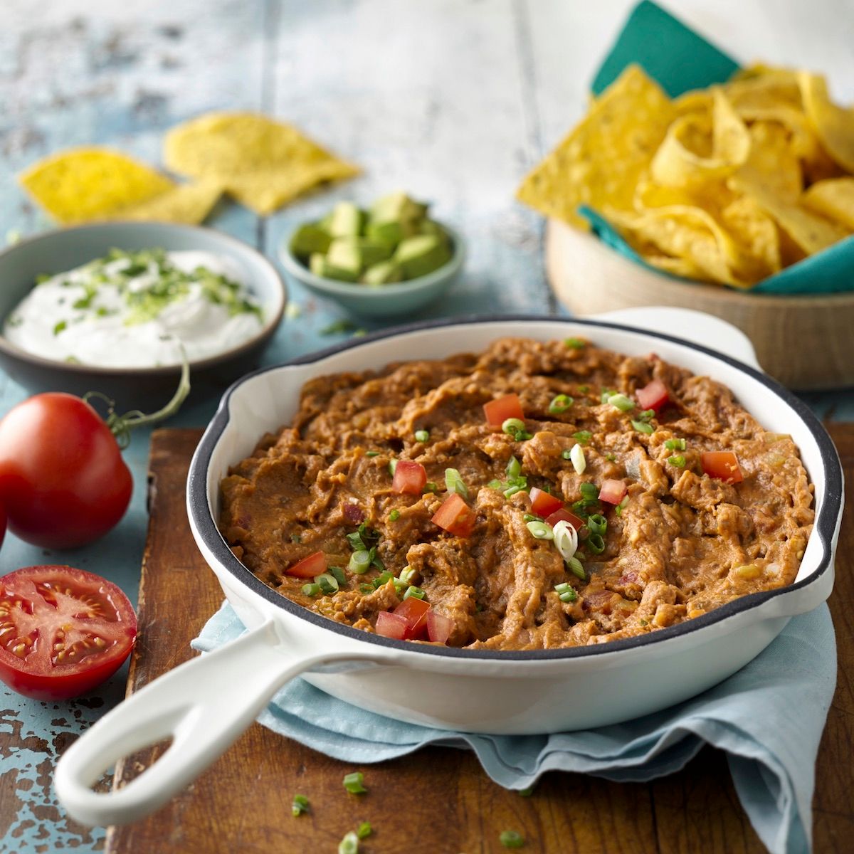 Easy Taco Bean Dip Recipe |  |