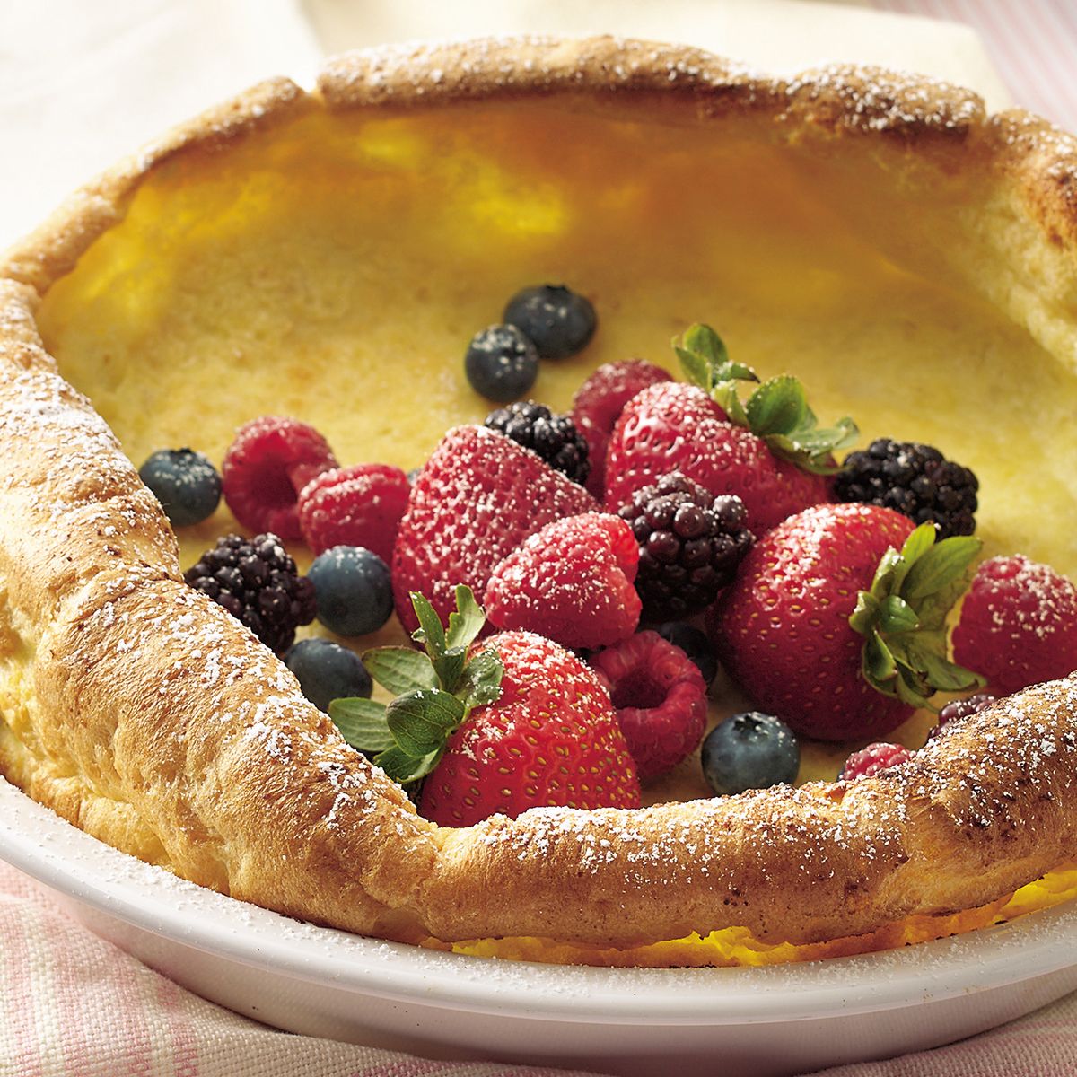 Dutch Baby Pancakes with Berry Topping - Gold Medal™ Recipe |  |