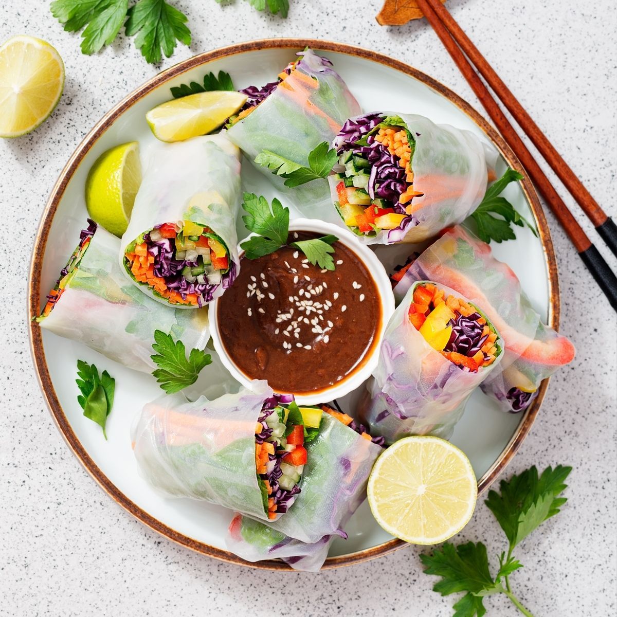Spring Rolls - Urban Meadow® Recipe |  |