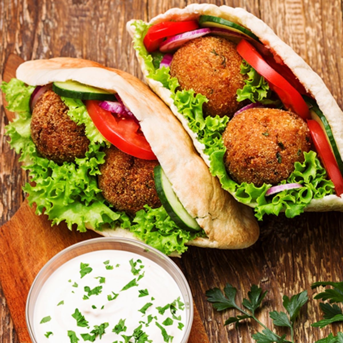 Easy Canned Chick Pea Falafel Sandwiches - Urban Meadow® Recipe |  |