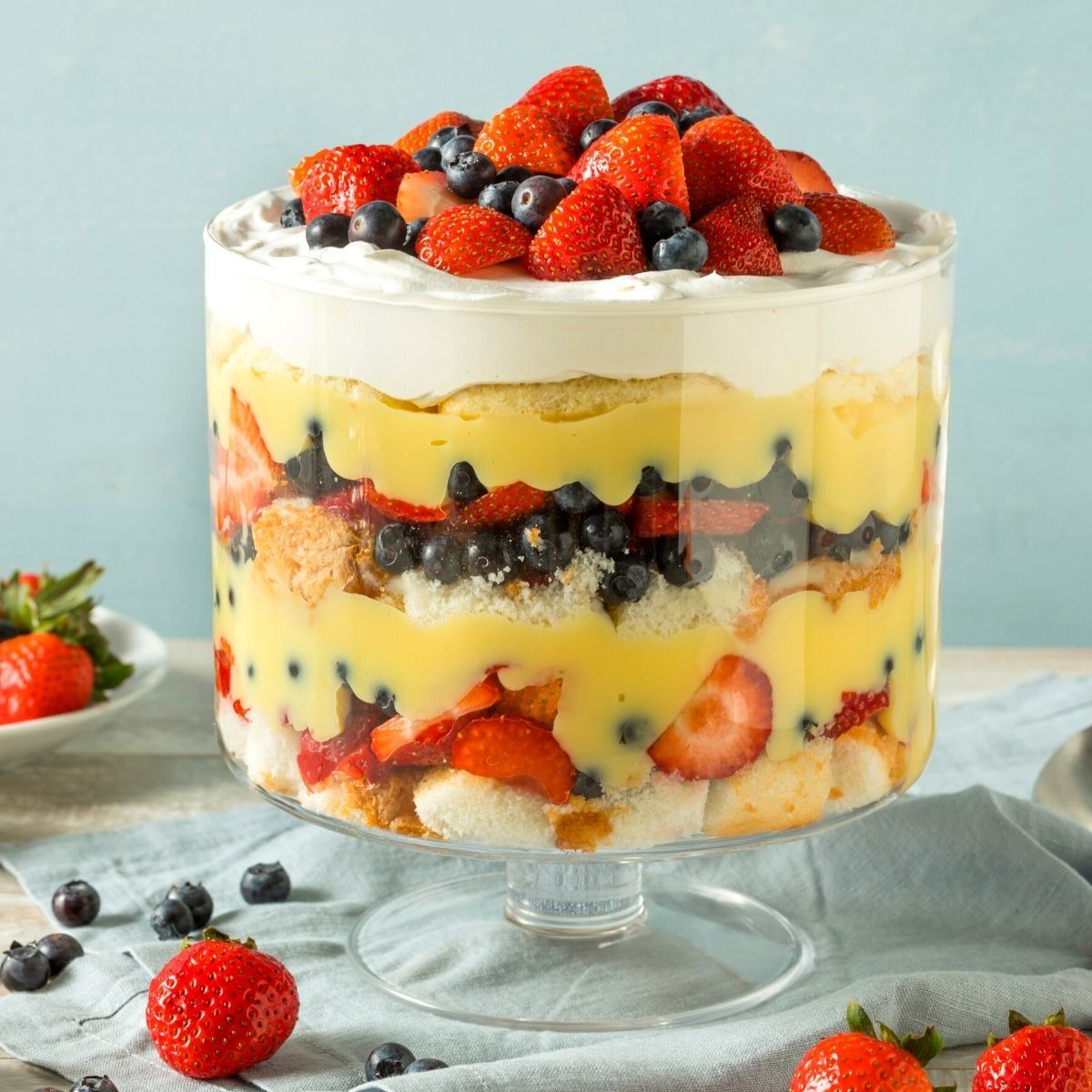 Red White &amp; Blue Trifle - Urban Meadow® Recipe |  |