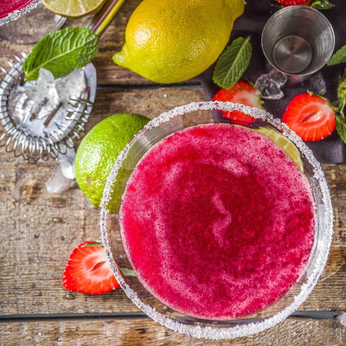 Strawberry Lemon Lime Margaritas - Urban Meadow® Recipe |  |
