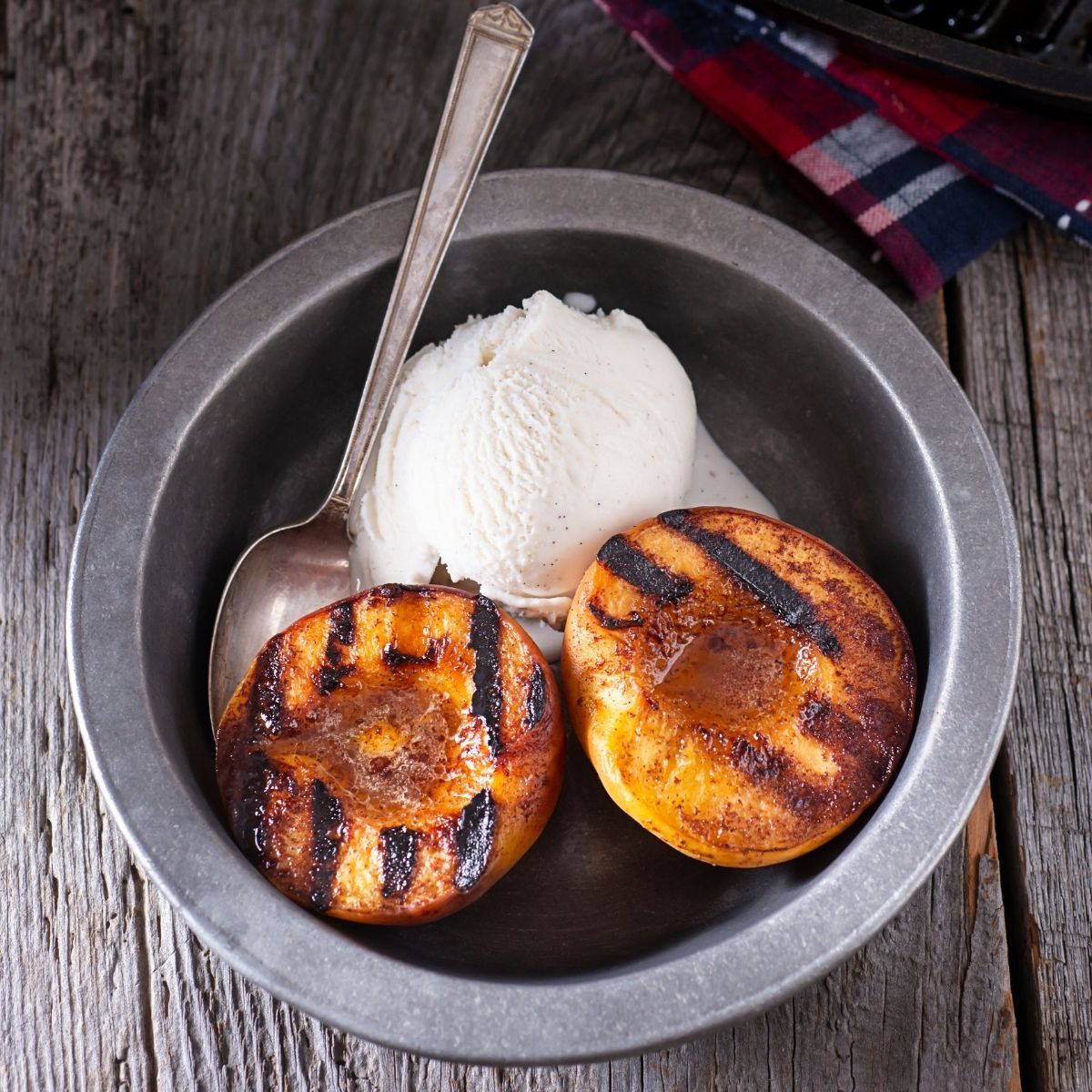 Grilled Peaches and Cream - Urban Meadow® Recipe |  |