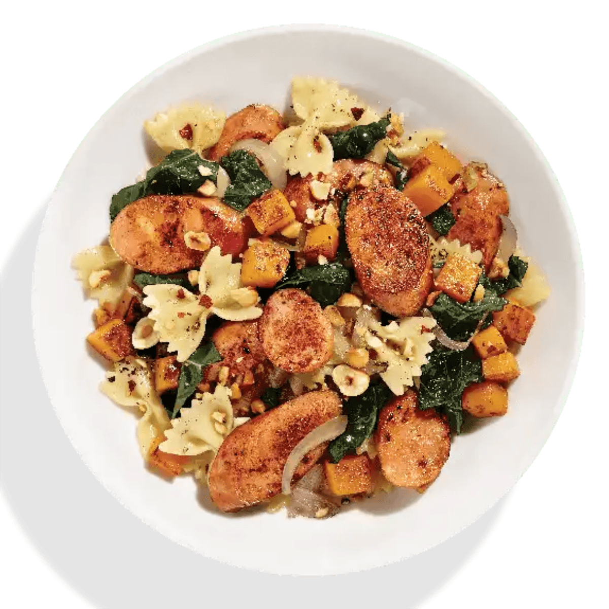 Harvest Farfalle with Chicken &amp; Apple Sausage - Aidells® Recipe |  |