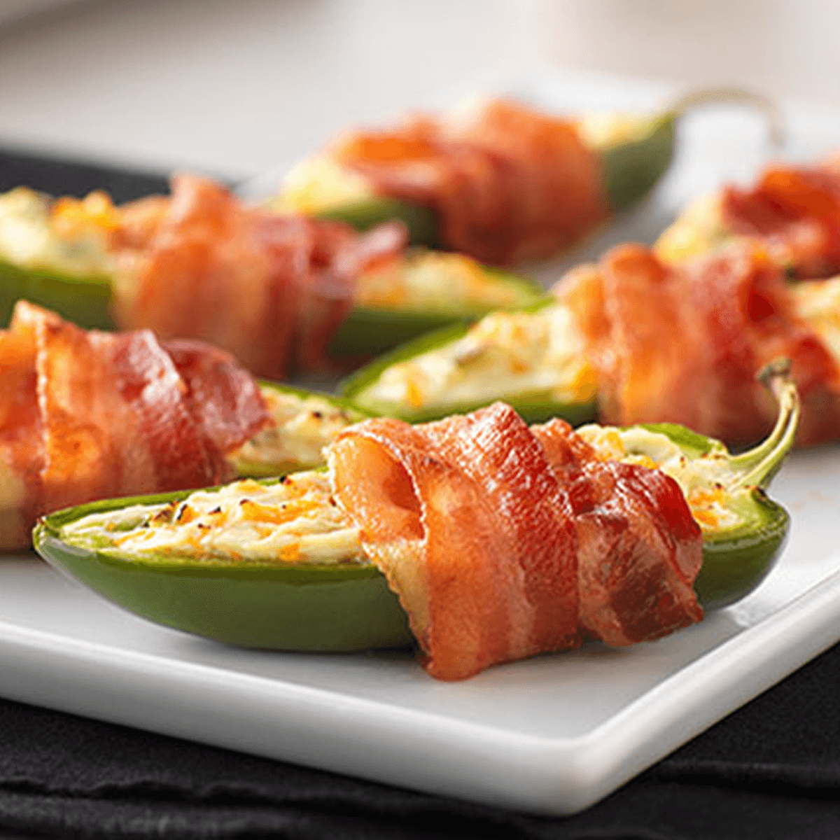 Bacon-Wrapped Jalapeño Peppers - Kraft Heinz Recipe |  |