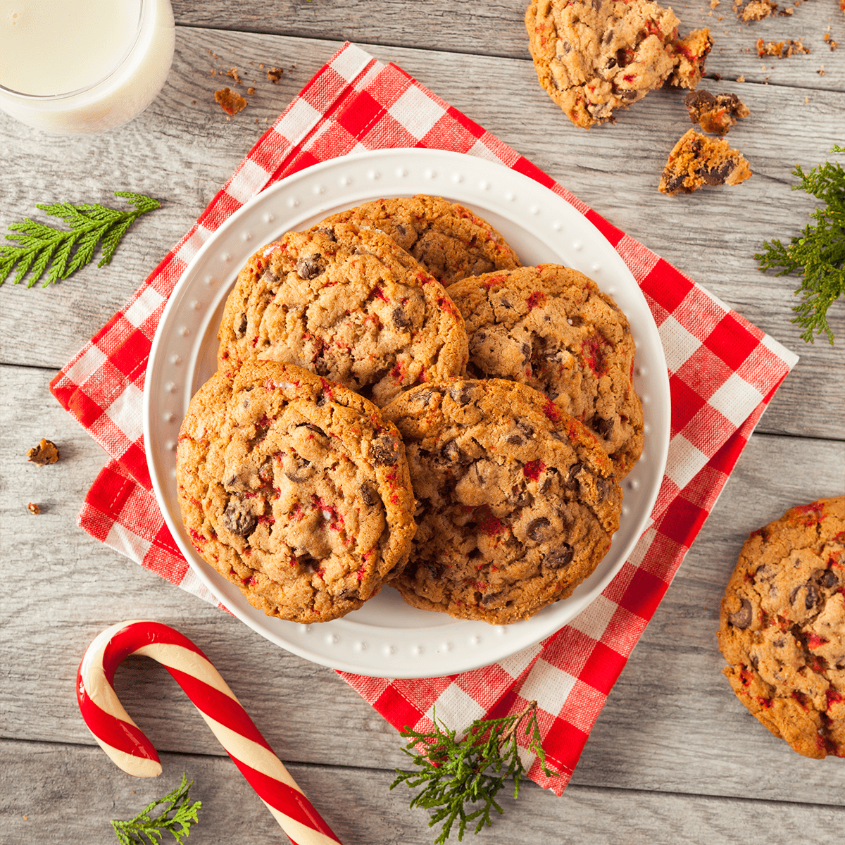 Peppermint Chocolate Chip Cookies - Urban Meadow® Recipe |  |