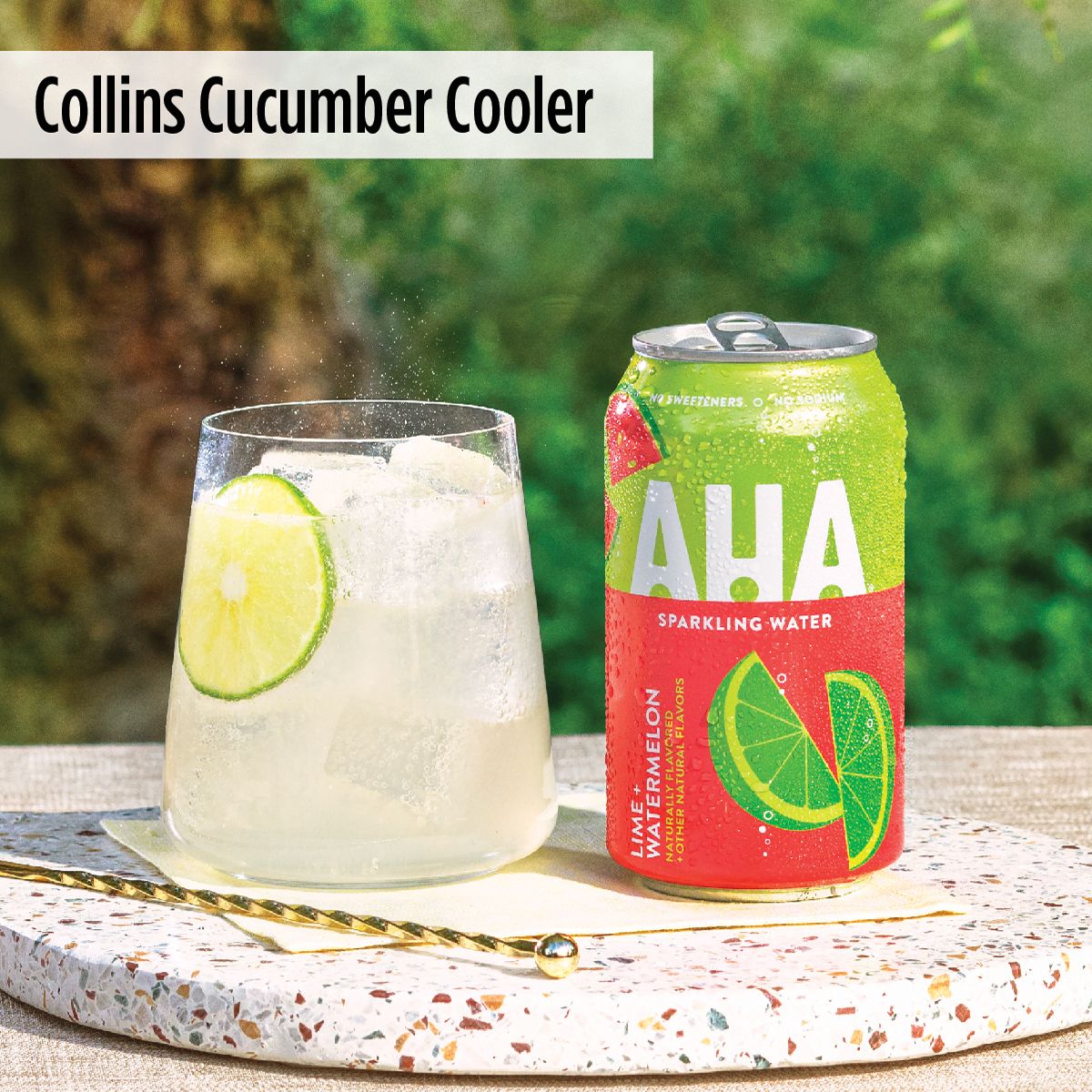 Collins Cucumber Cooler - AHA Recipe |  |