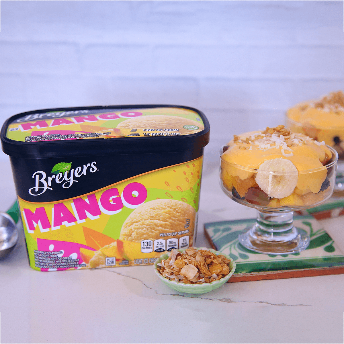 Mango Bionico - Breyers Recipe |  |