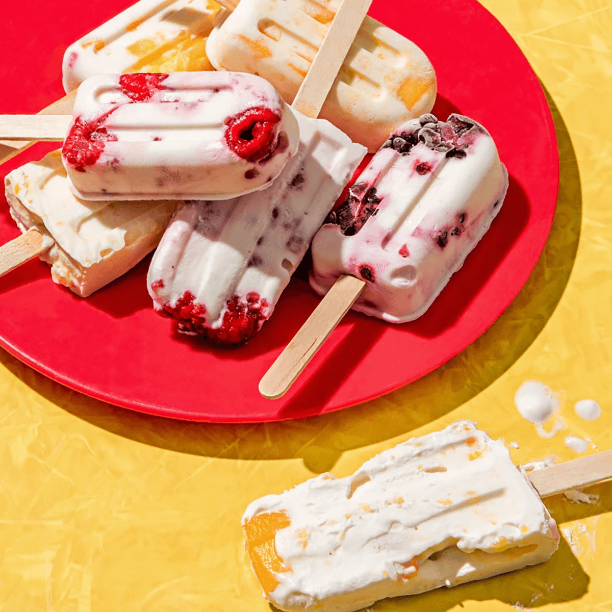 Fruit and Yogurt Pops - Chobani Recipe |  |