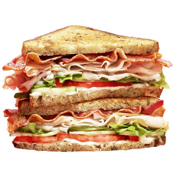 Garden-Style Club Sandwich - Kraft Recipe |  |