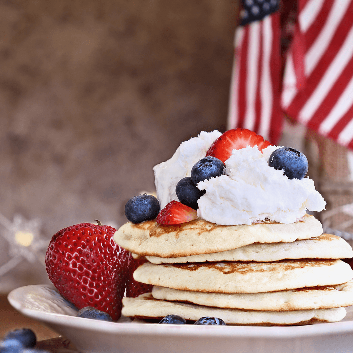 Patriotic Pancakes - Urban Meadow Recipe |  |