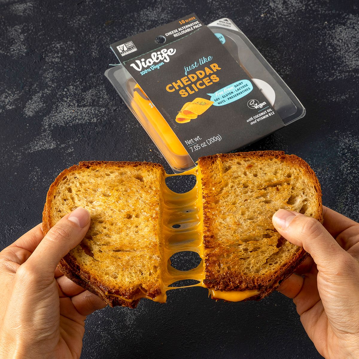 Violife Vegan Grilled Cheese Sandwich Recipe |  |