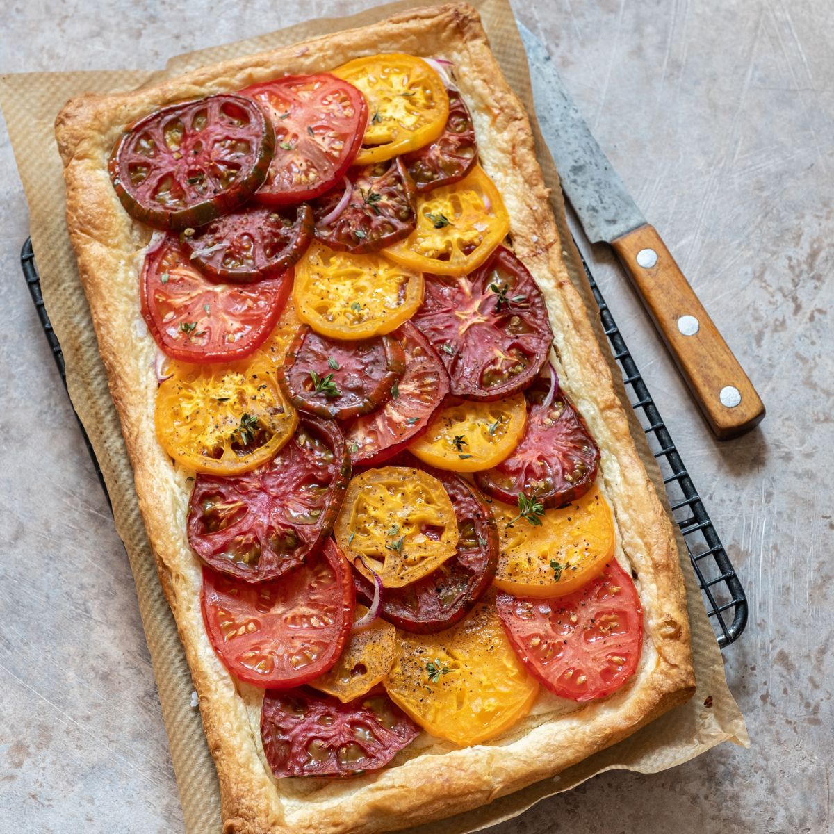 Tomato Puff Pastry - Urban Meadow® Recipe |  |