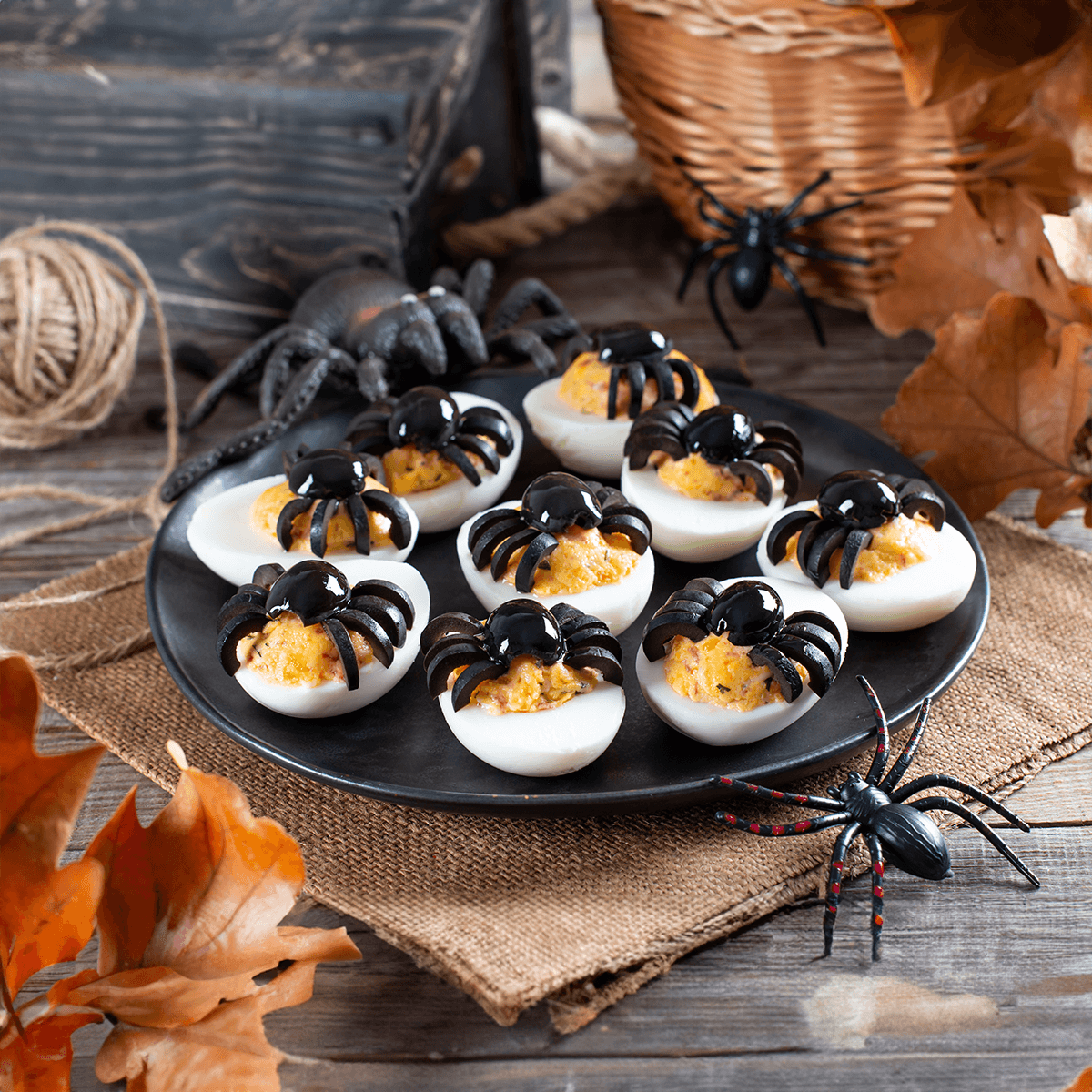 Spooktacular Deviled Eggs – Urban Meadow Recipe |  |