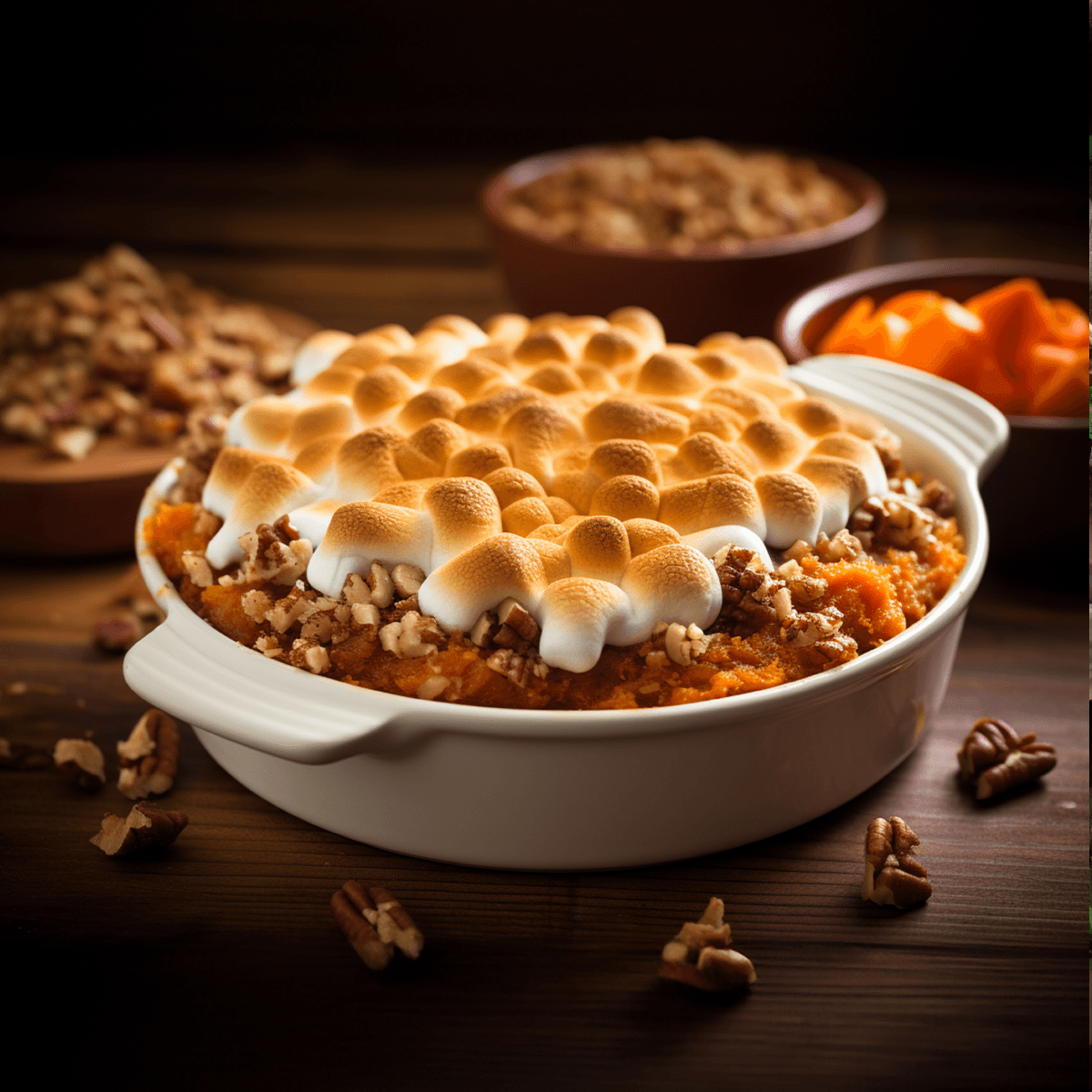 Sweet Potato Marshmallow Casserole – Urban Meadow Recipe |  |