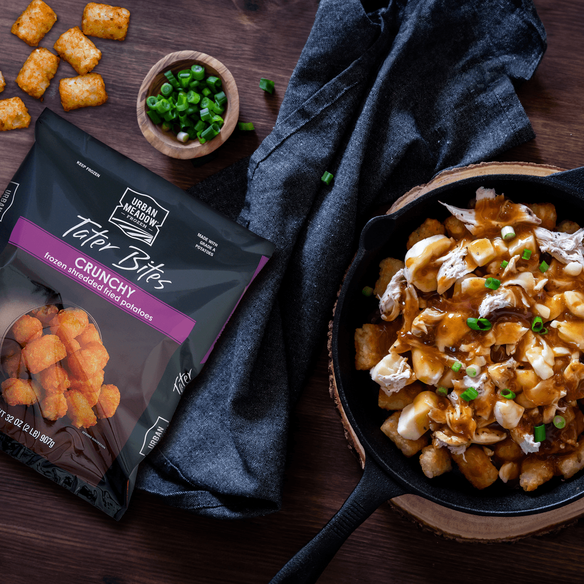 Poutine Tater Tots – Urban Meadow Recipe |  |