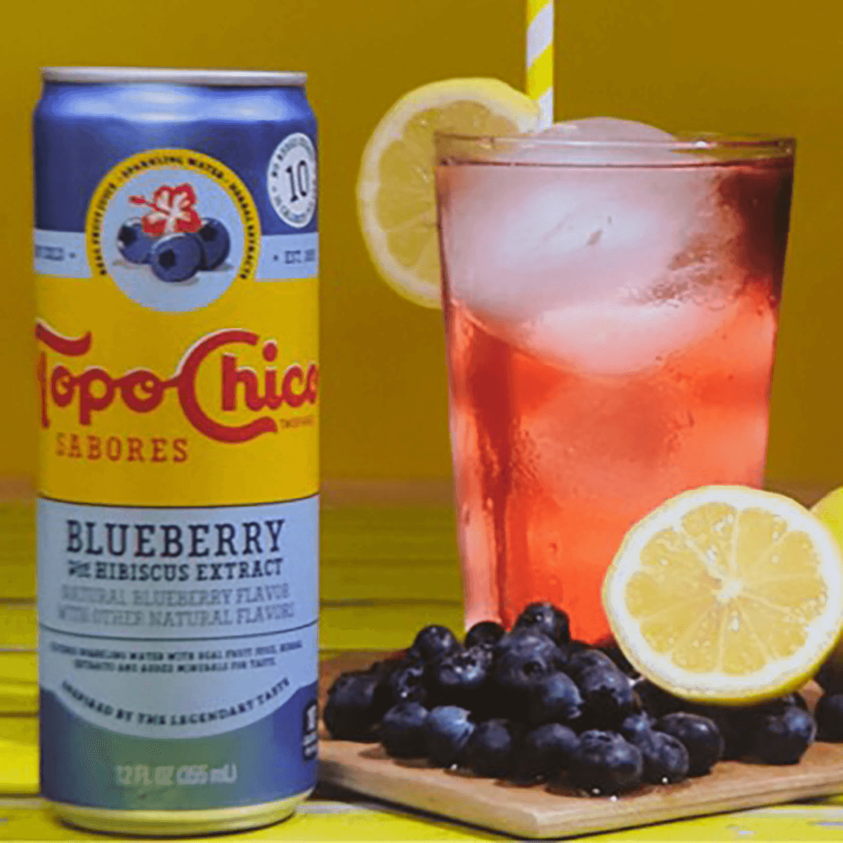 Blueberry Sparkler - Topo Chico Recipe |  |
