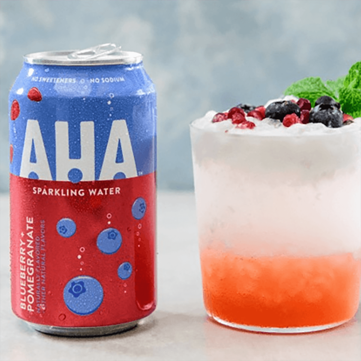 Blueberry Pomegranate Coconut Smash - AHA Recipe |  |