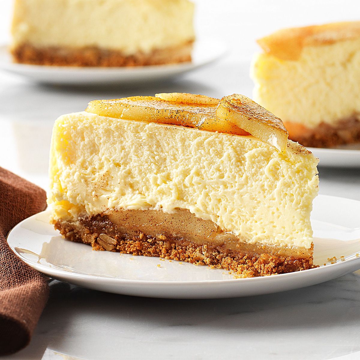 Baked Apple Pie Cheesecake - Philadelphia Cream Cheese Recipe |  |