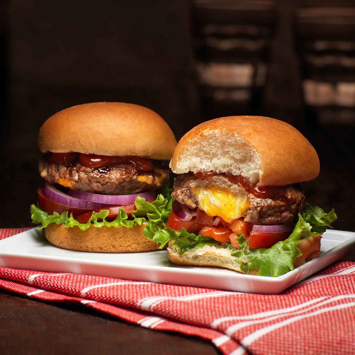 Triple Cheddar Stuffed Sliders - Heinz Recipe |  |