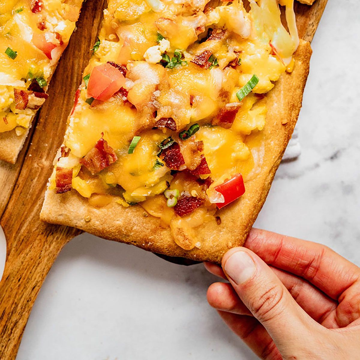 Bacon &amp; Eggs Morning Pizza - Kraft Recipe |  |