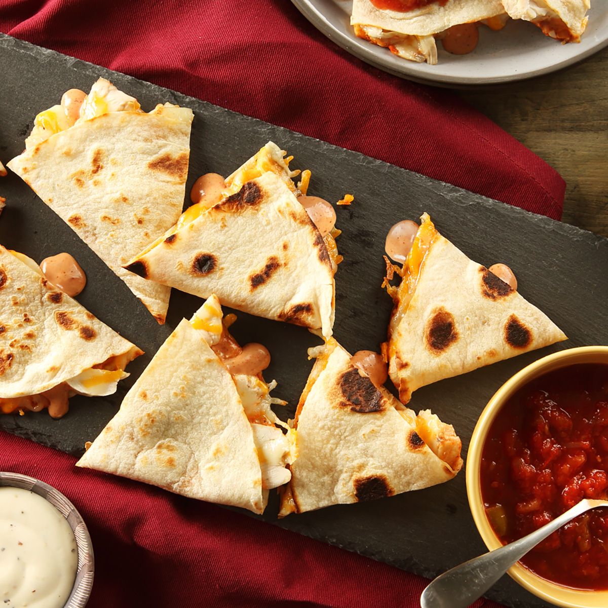 Cheesy Chicken Quesadilla - Taco Bell Recipe | | - Key Food