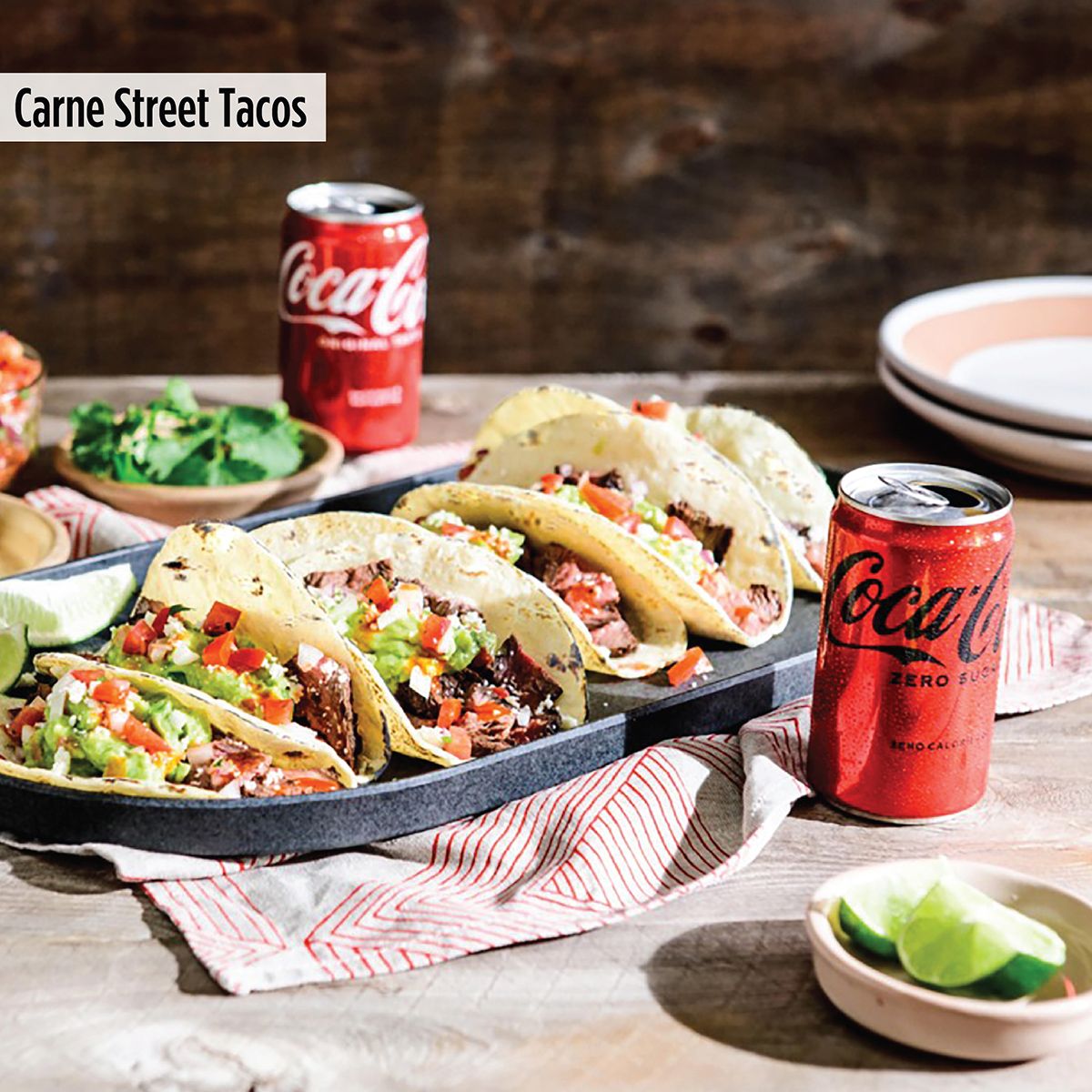 Carne Asada Street Tacos - Liberty Coke Recipe |  |