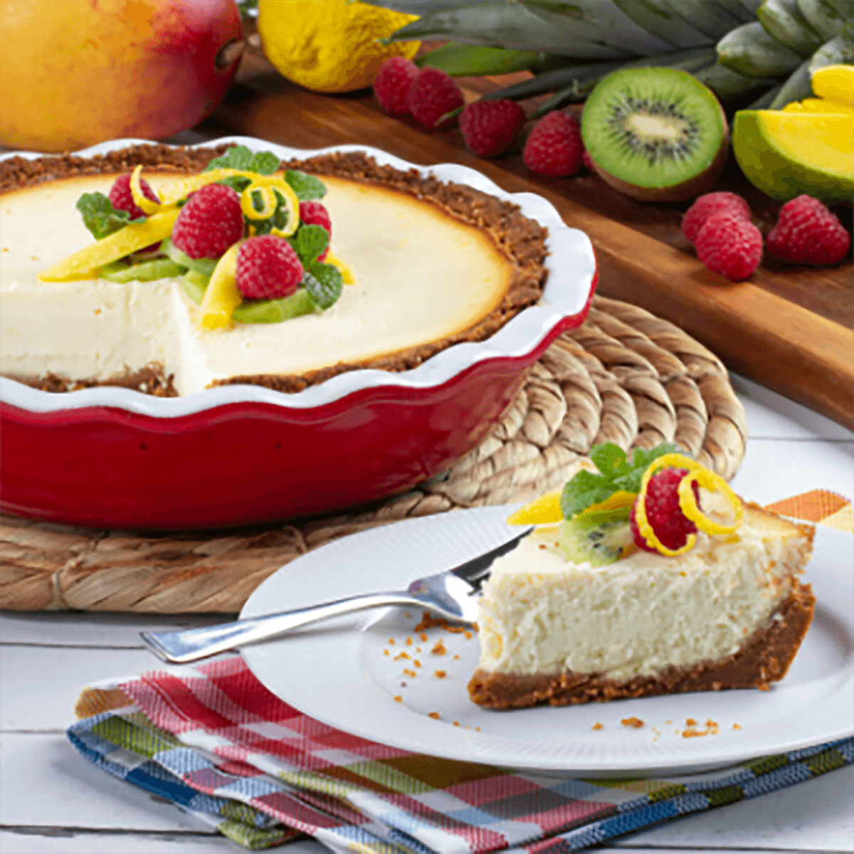 Lemon Ricotta Cheesecake Recipe |  |