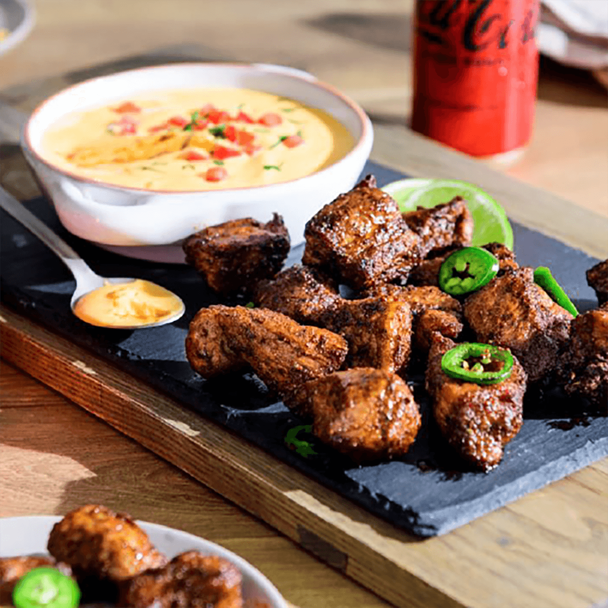 Air Fryer Boneless Wing Tips with Queso - Liberty Coke Recipe |  |