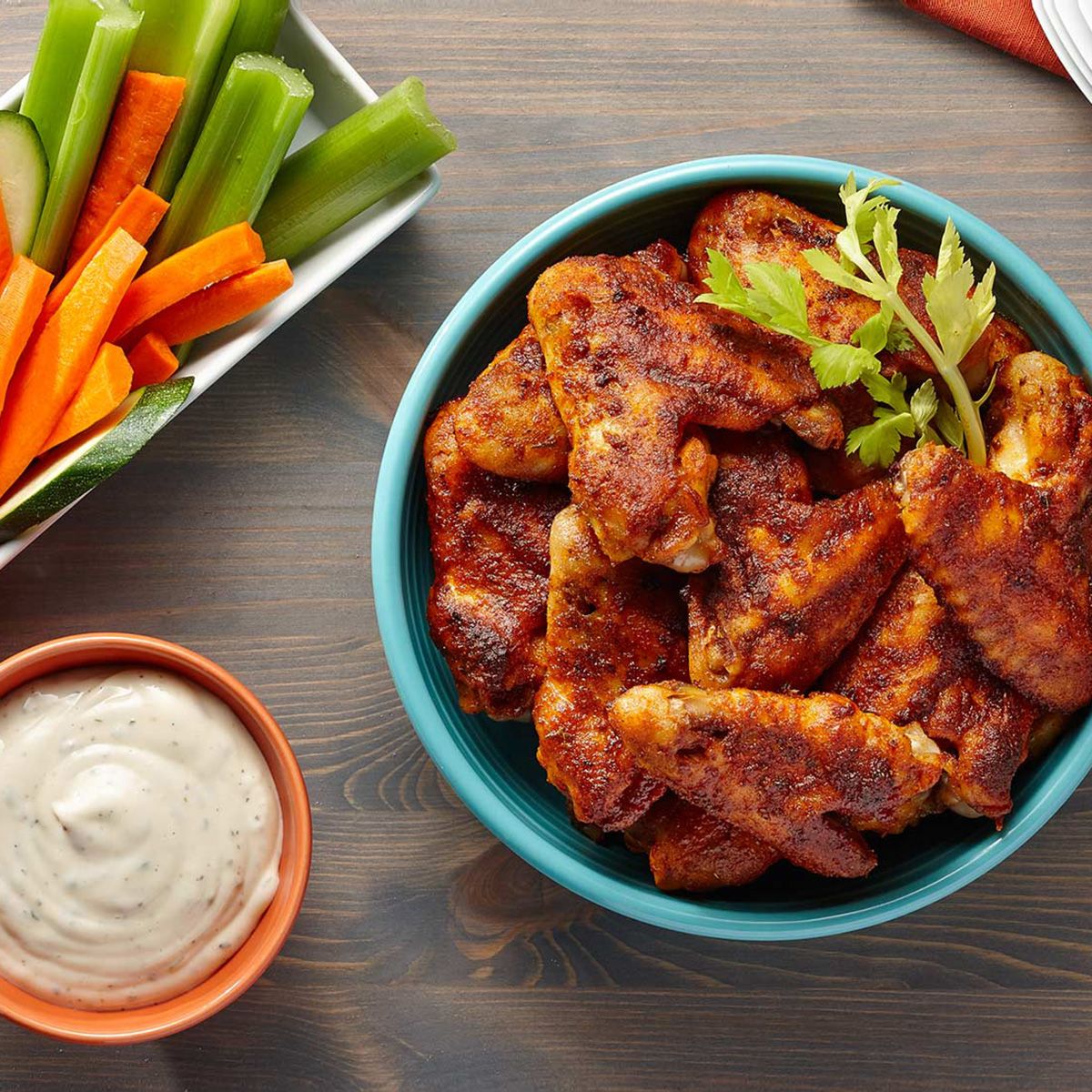 Ranch Buffalo Wings - Hidden Valley Recipe |  |