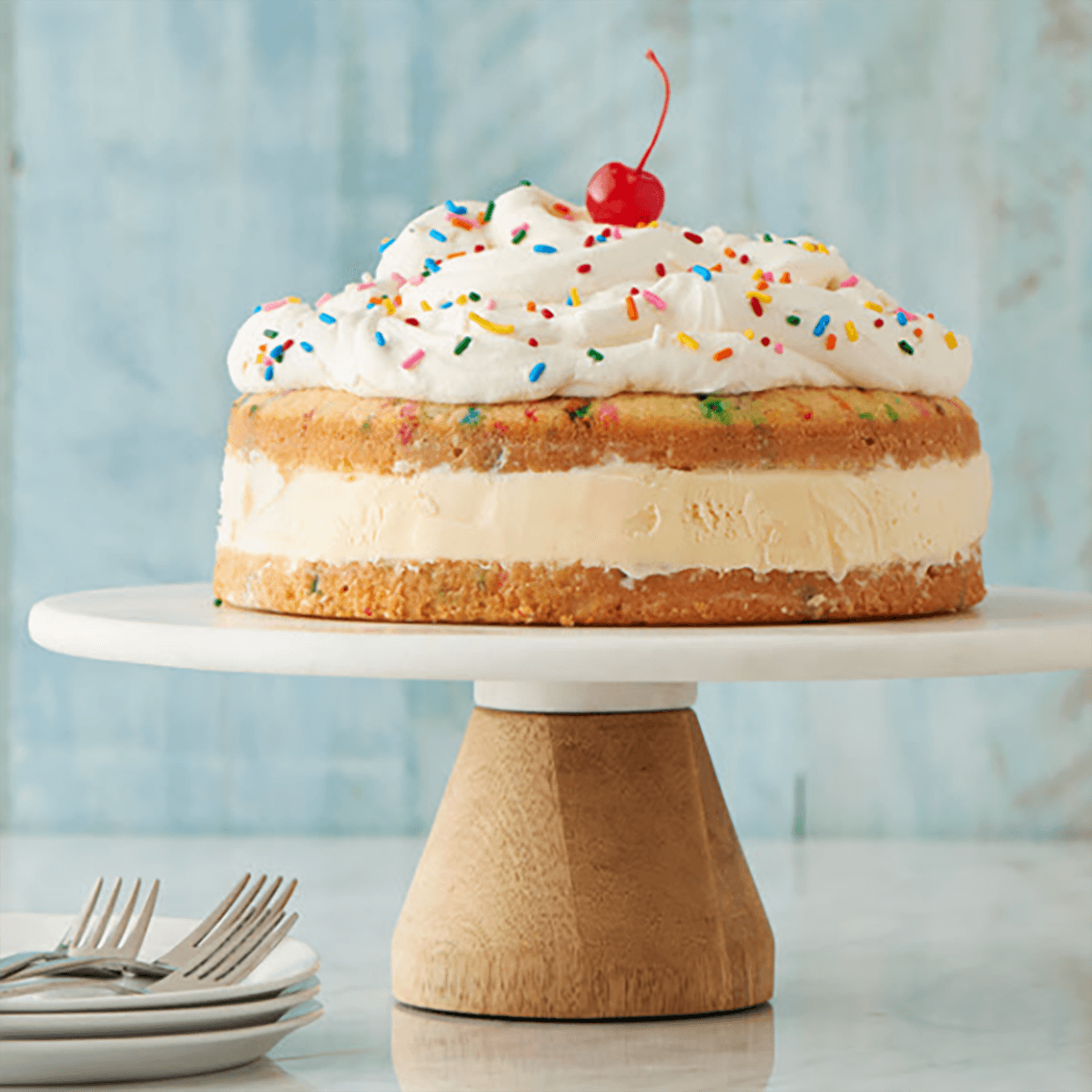 Ice Cream Celebration Cake Recipe |  |