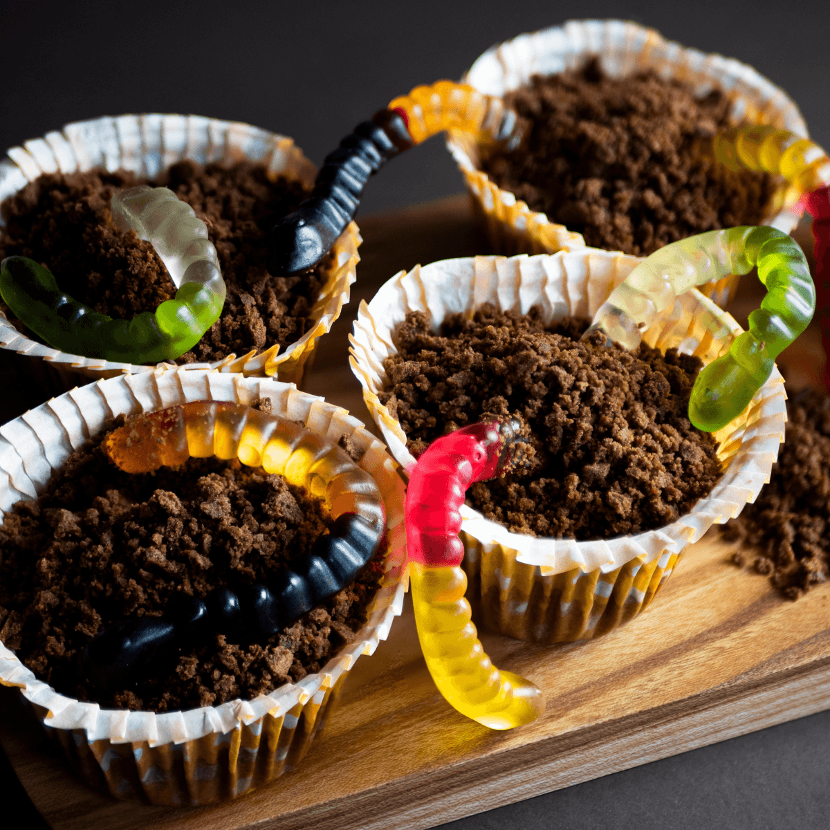 Creepy Crawler Dirt Cups - Urban Meadow Recipe |  |