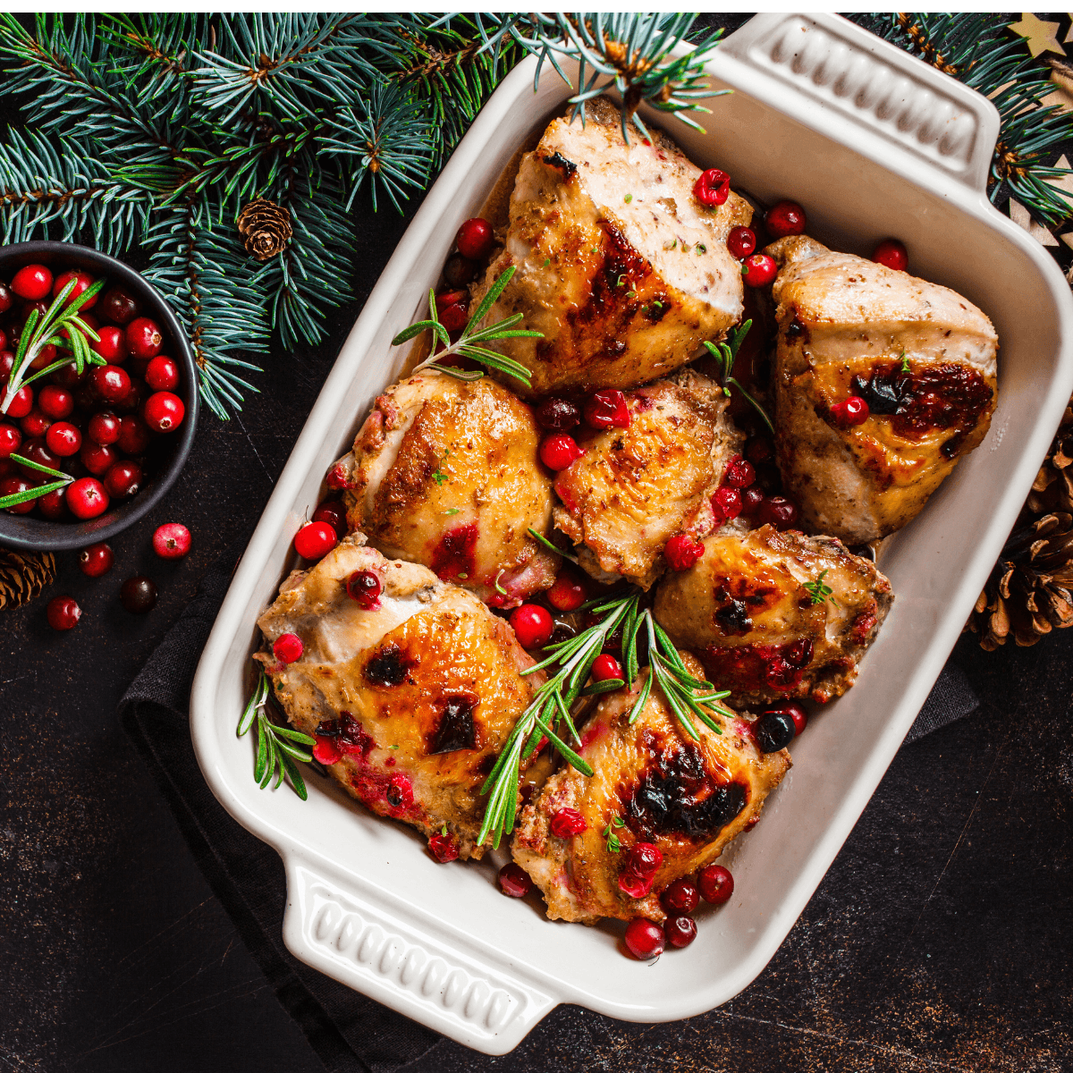 Cranberry Rosemary Chicken - Urban Meadow Recipe |  |