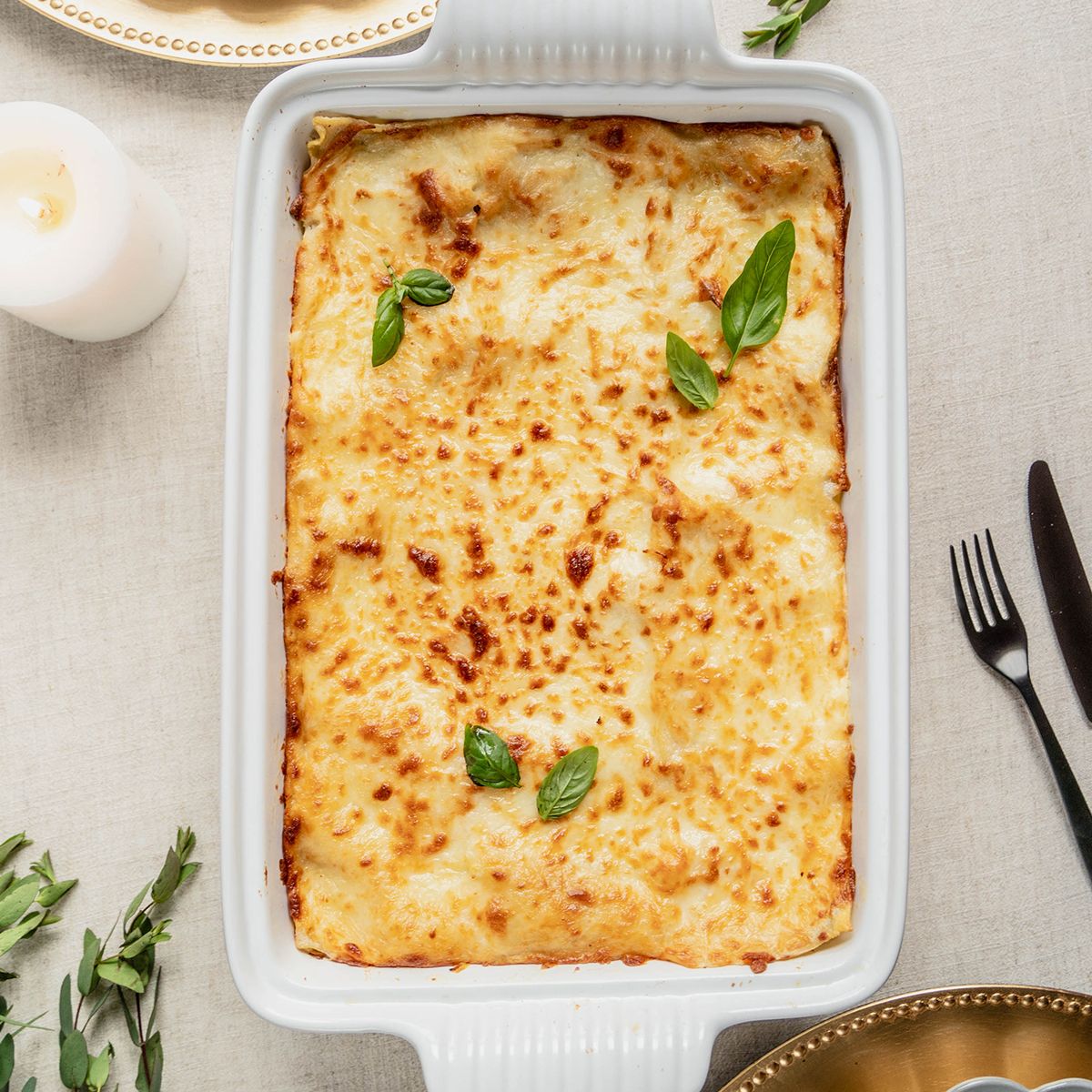 Creamy White Chicken &amp; Artichoke Lasagna - Kraft Recipe |  |