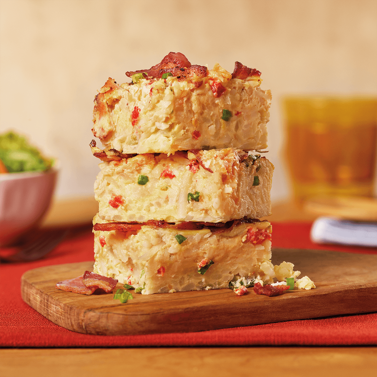 Pimento Cream Cheese Frittata - Philadelphia Cream Cheese Recipe |  |