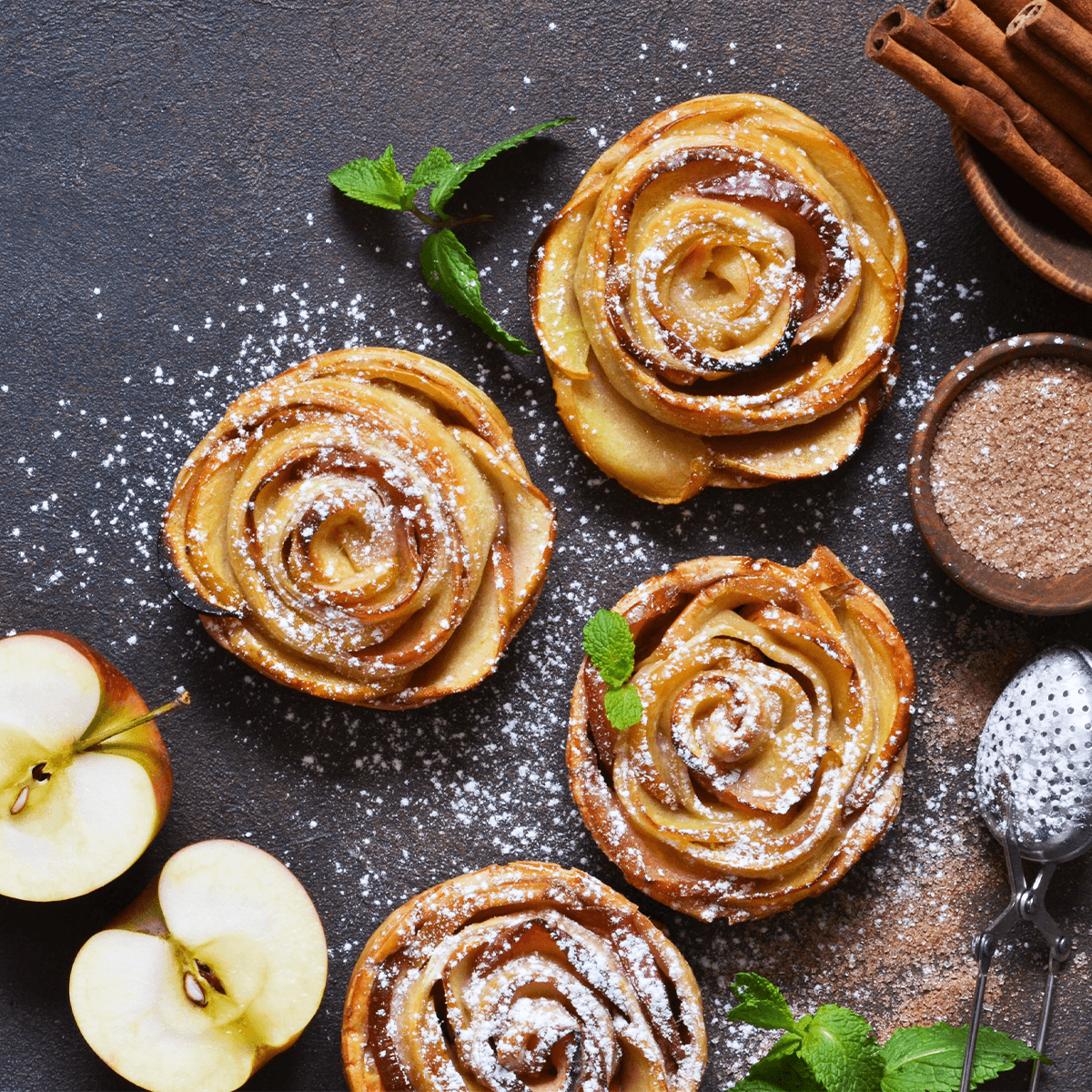 Apple Rose Tarts- Urban Meadow Recipe |  |