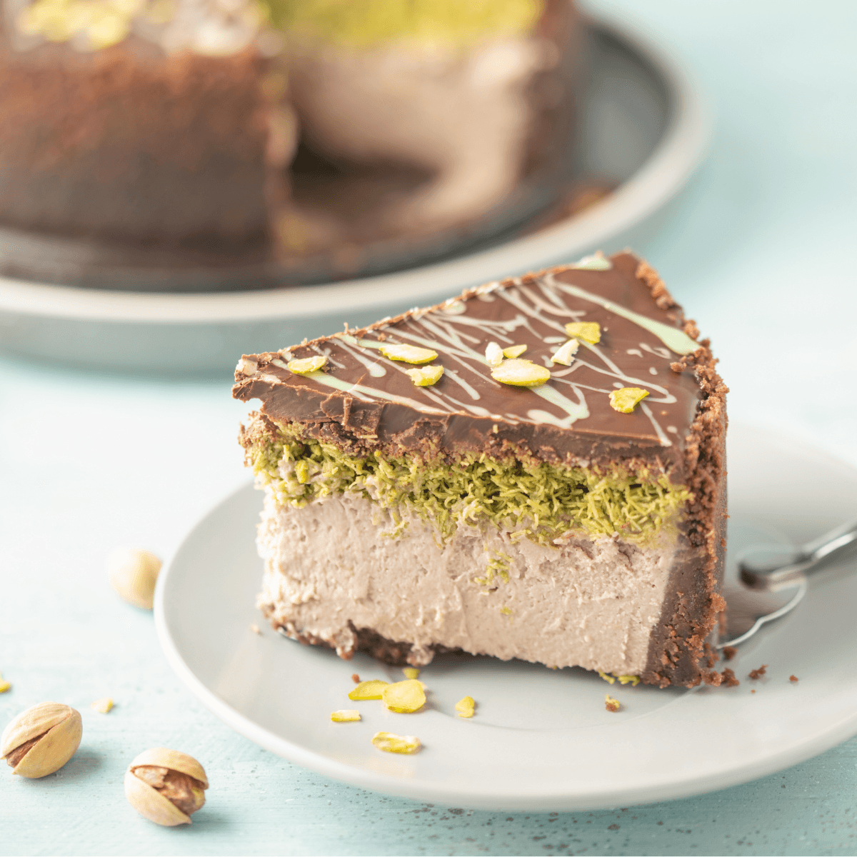 Dubai Chocolate Cheesecake - Urban Meadow Recipe |  |